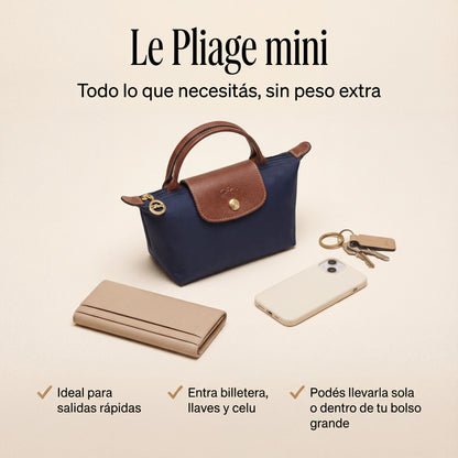 Bolso Longchamp Le Pliage - Hombro, Mano, Mini